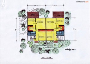 Desain Rumah 3 - First Floor