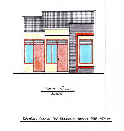 Desain Rumah Mungil on Desain Rumah Mungil Type 45   Pt  Architectaria Media Cipta   Arsitek