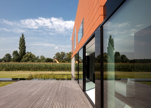 Desain Rumah Pedesaan Khas Belgia Oleh Pascal Francois Architects