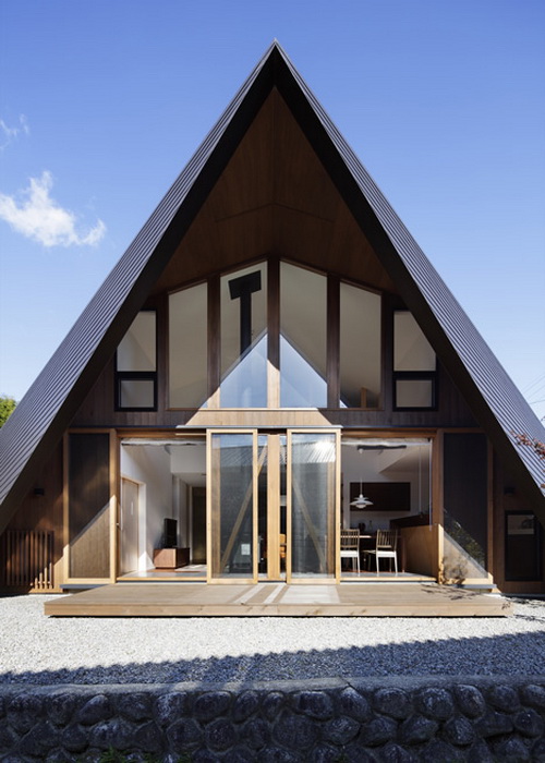 Origami House, Sebuah Desain Rumah Beratap Lipat 