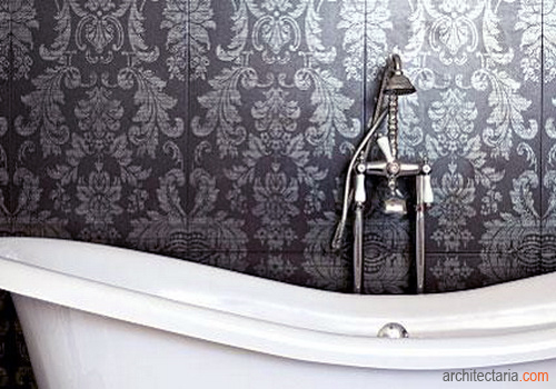    mewujudkan sebuah kamar mandi dengan desain interior bergaya
vintage