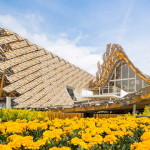 Desain Paviliun Expo Beijing dengan Bentuk Skyline Layaknya Gugusan Pegunungan