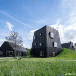 Villa Kontemporer Di Belanda Yang Membentuk Pedesaan Mungil
