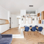 Interior Apartemen Kecil Yang Baru Diperbaharui Di Paris