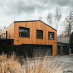 Rumah Modern Yang Terinspirasi Gudang Tua Dengan Sisa Struktur 70an