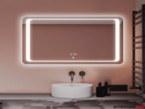 Cermin Kamar Mandi Terbaik Dengan Lampu Led Bawaan Pt Architectaria Media Cipta