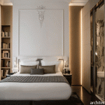 Rak Kamar Tidur Modern Yang Benar-benar Menyatukan Ruangan